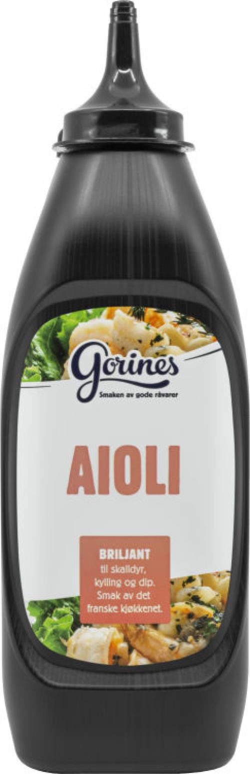 Aioli flaske 690ml Litt Bedre Gorines