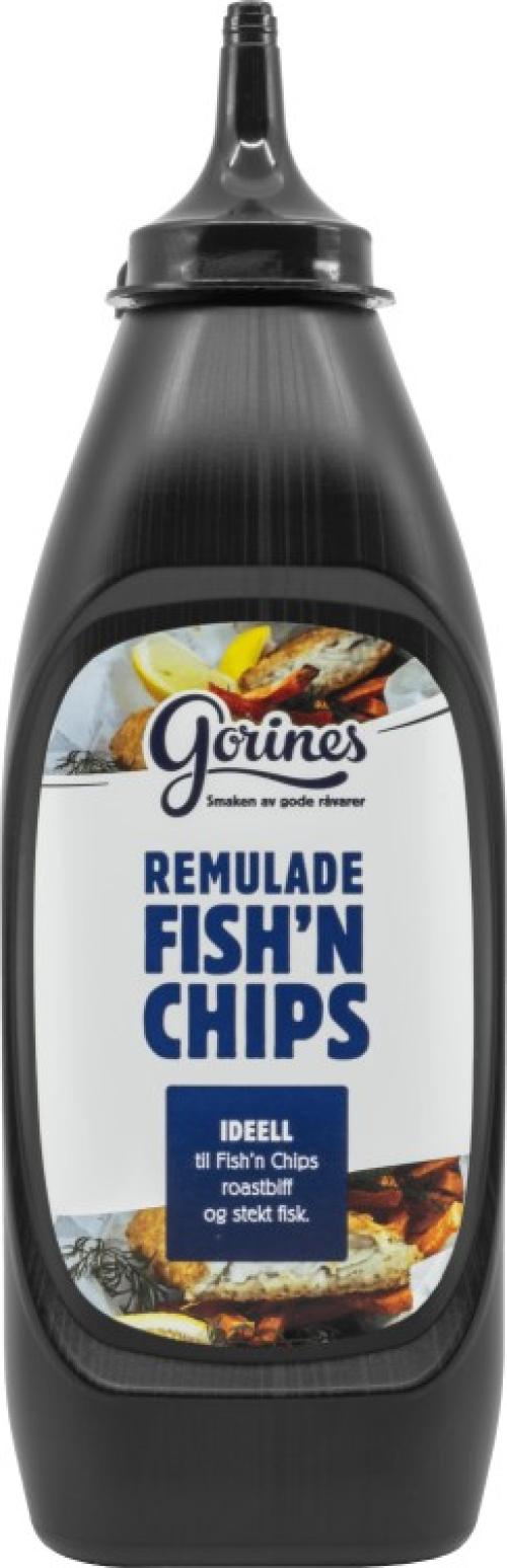 Remulade Fish&Chips 690g Litt Bedre Gorines