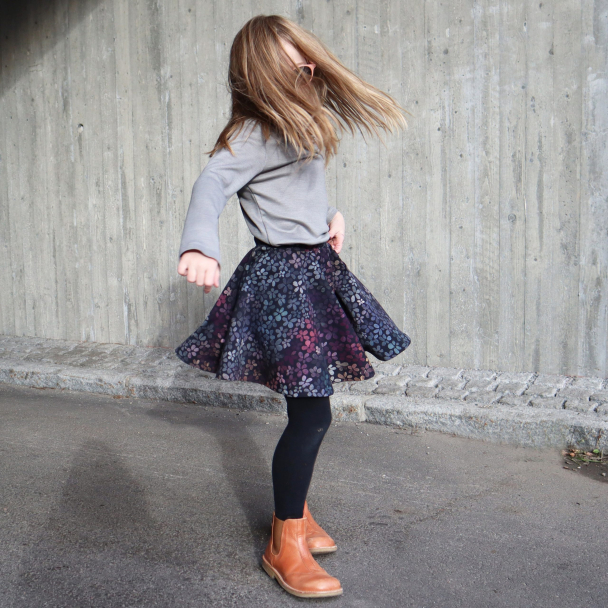 Sol Sirkelskjørt (XS-4XL + 86-164) - Image 2