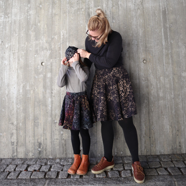 Sol Sirkelskjørt (XS-4XL + 86-164) - Image 3