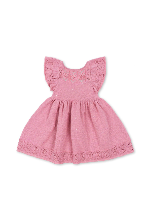 Konges Sløjd | Gabby Knit Dress - Powder Pink - Image 1