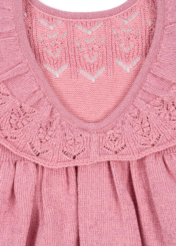 Konges Sløjd | Gabby Knit Dress - Powder Pink - Image 3