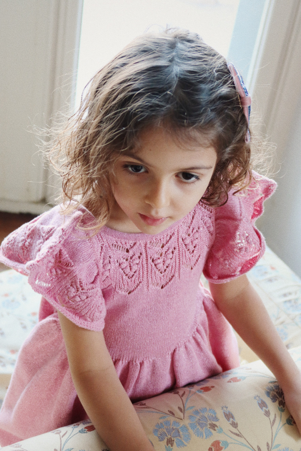 Konges Sløjd | Gabby Knit Dress - Powder Pink - Image 6