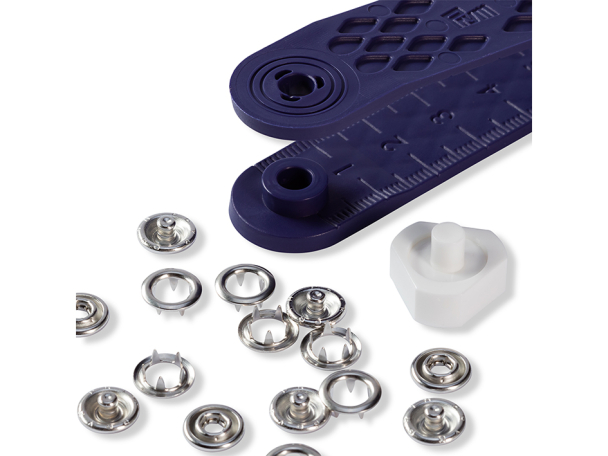 Prym Trykknapper Jersey 8mm – 10stk – Sølv - Image 2