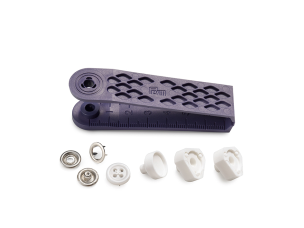 Prym Patentknapp Jersey 12mm – Hvit - Image 2