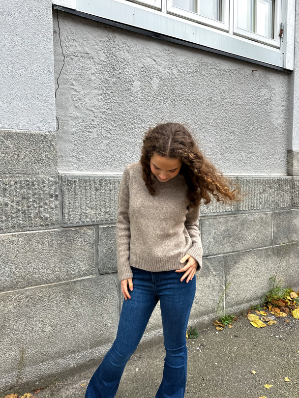 Ava Knit O-Neck - Irish Cream  - Image 6