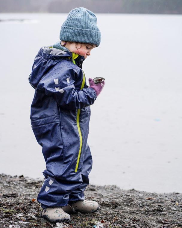 Kattnakken | Vinterregndress Vêret - Marine - Image 5