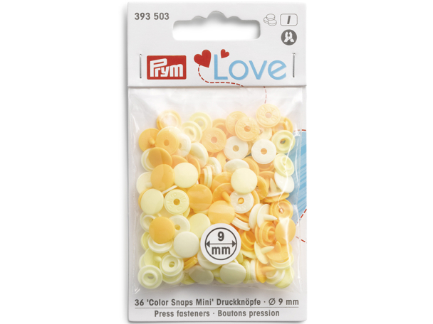 Prym Love – Color Snaps Mini 9mm 36stk  - Image 1