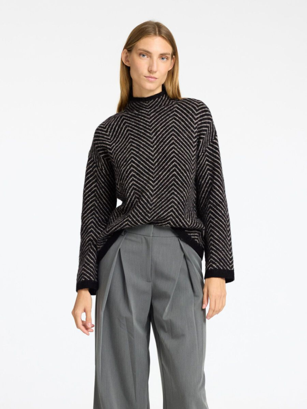 SELECTED FEMME Lulu Herringbone Knit - Image 4
