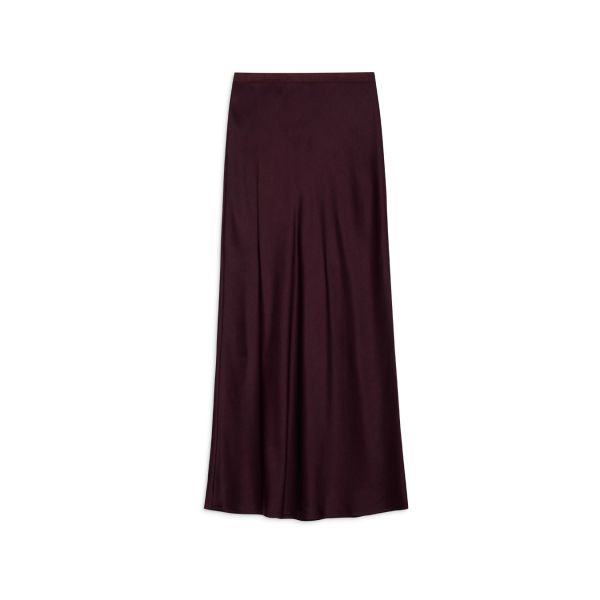 BAR SILK SKIRT