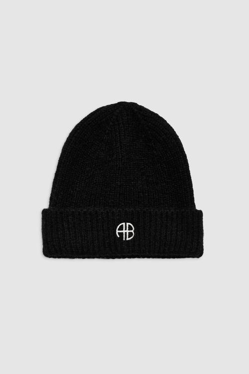 ELIA BEANIE - BLACK