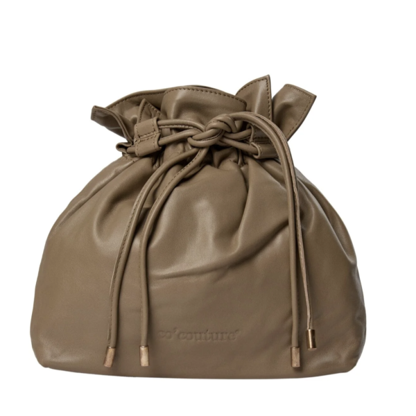 PhoebeCC Mini Tie Bag Camel |  PhoebeCC Mini Tie Bag Camel fra Co´Couture