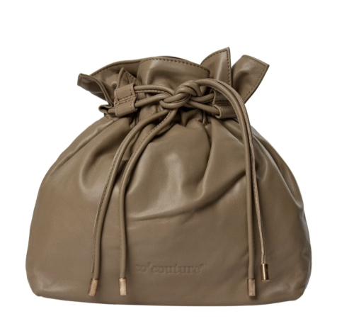 PhoebeCC Mini Tie Bag Camel |  PhoebeCC Mini Tie Bag Camel fra Co´Couture