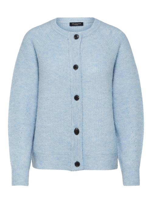 Lulu Knit Short Cardigan - Cashmere Blue 