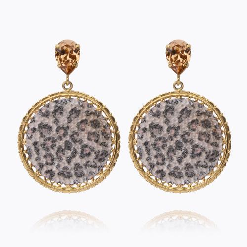 Alexandra Crystal Rocks / Leopard - Gold 