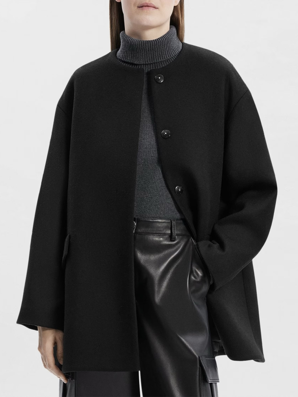 Cape Bk Coat - Image 1