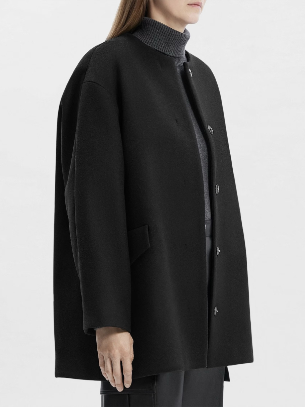 Cape Bk Coat - Image 3