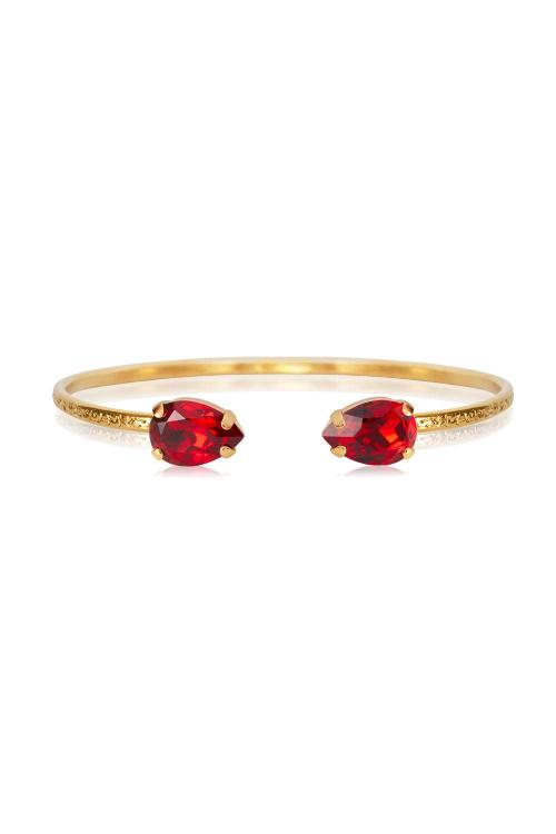Petite Drop Bracelet - Gold Scarlet