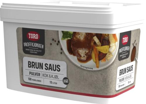 Brun Saus GLUTENFRI 730g Toro