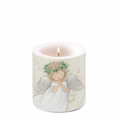 Candle Small Praying Angel Kubbelys engel
