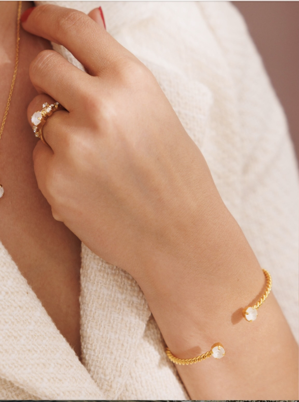 Mini Twisted Bracelet - Electric White  - Image 2