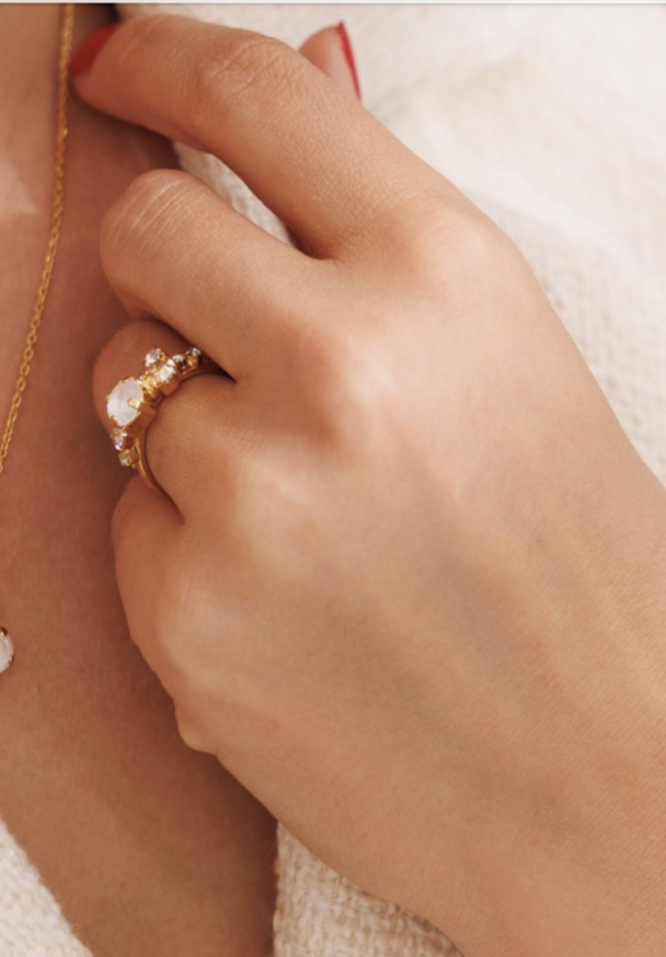 Stardust Ring - Electric White  - Image 3