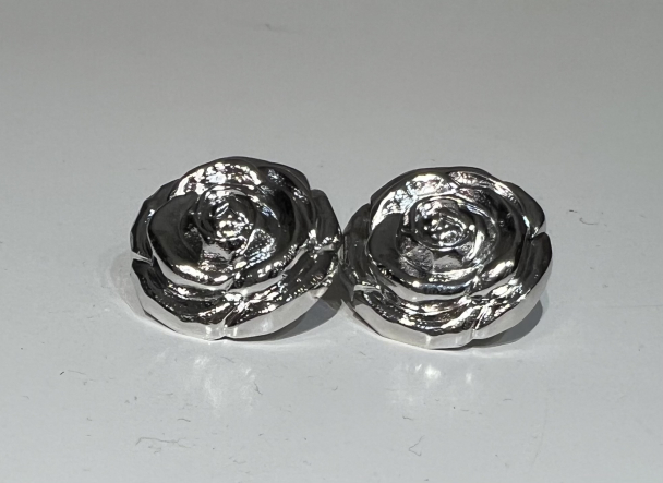 Rosita Earrings Rhodium - Rhodium  - Image 2