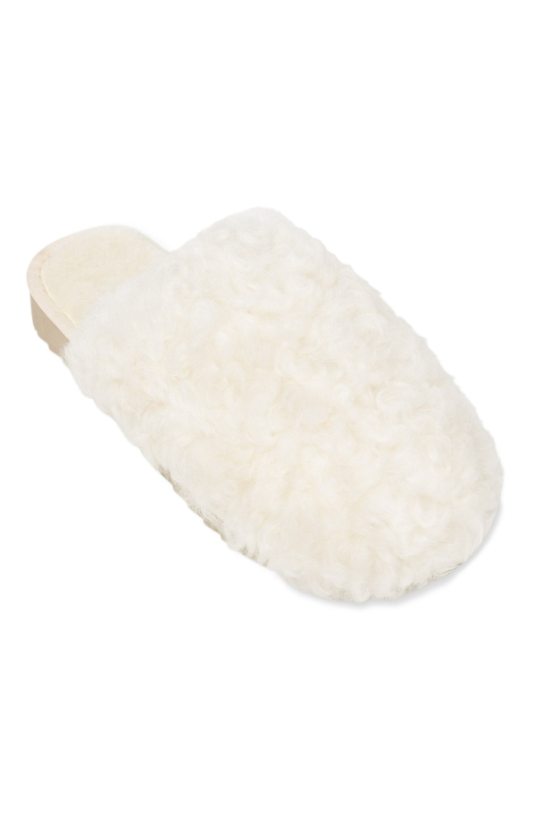 LOUNGE SLIPPERS - SHEARLING  - CREAM - Image 2
