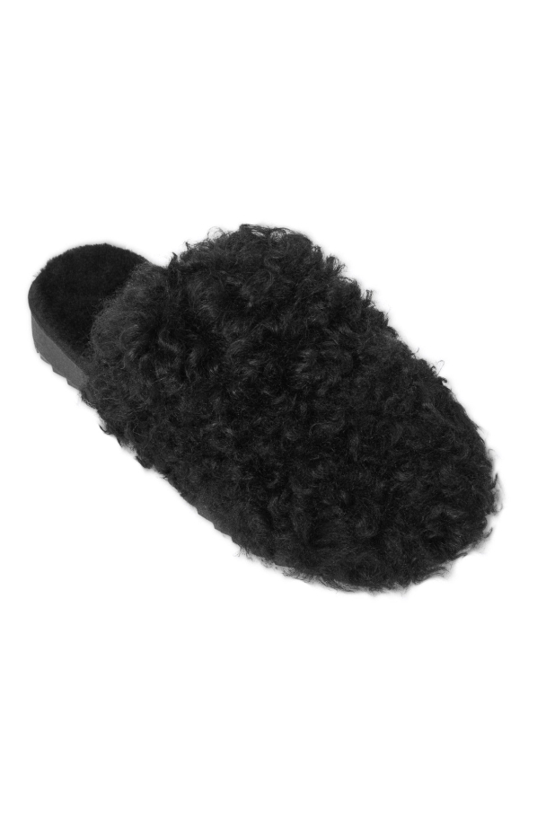 LOUNGE SLIPPERS - SHEARLING - BLACK - Image 2