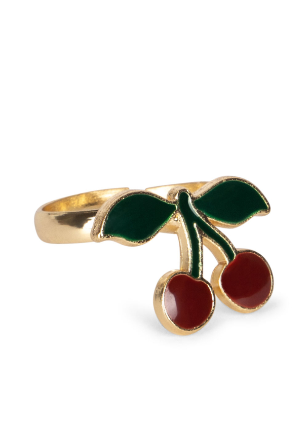 Cherry Jewelry Set - Gold - Image 3