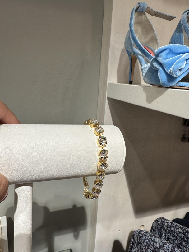 Cora Bracelet  Gold - Crystal  - Image 3