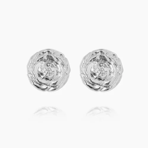Rosita Earrings Rhodium - Rhodium 
