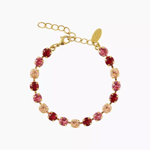 Nicola Bracelet - Scarlet Combo 
