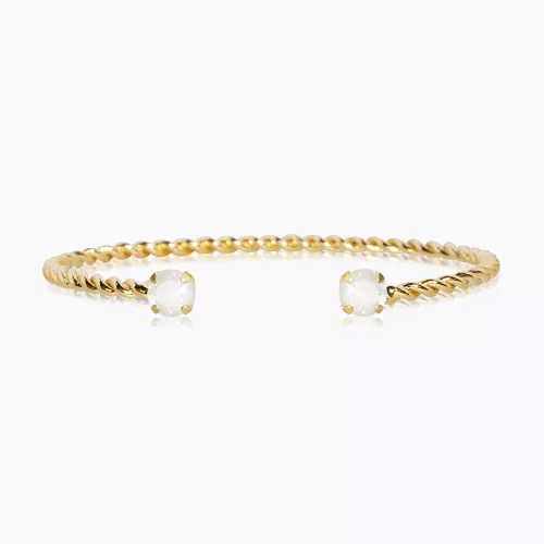 Mini Twisted Bracelet - Electric White 