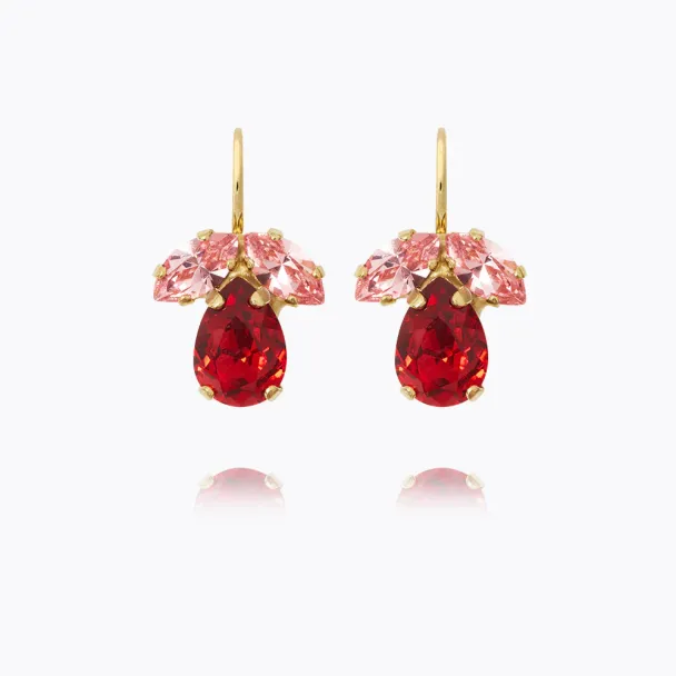 Petite Timo  Earrings -  Scarlet Combo  - Image 1