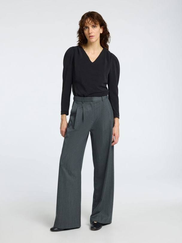 SELECTED FEMME Fenja V-neck Top - Image 3