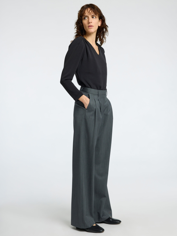 SELECTED FEMME Fenja V-neck Top - Image 4