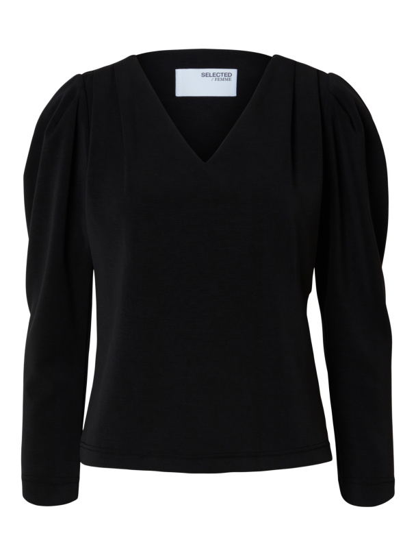 SELECTED FEMME Fenja V-neck Top - Image 1