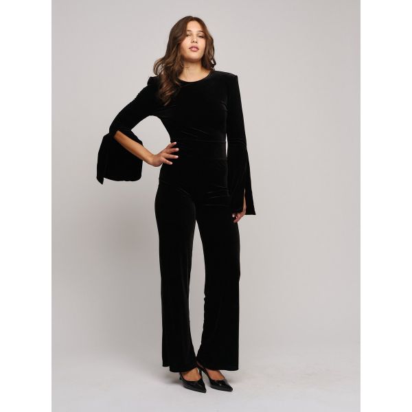 AMIRA VELOUR JUMPSUIT