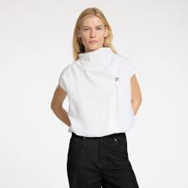 Delia Top - Bright White  - Image 2