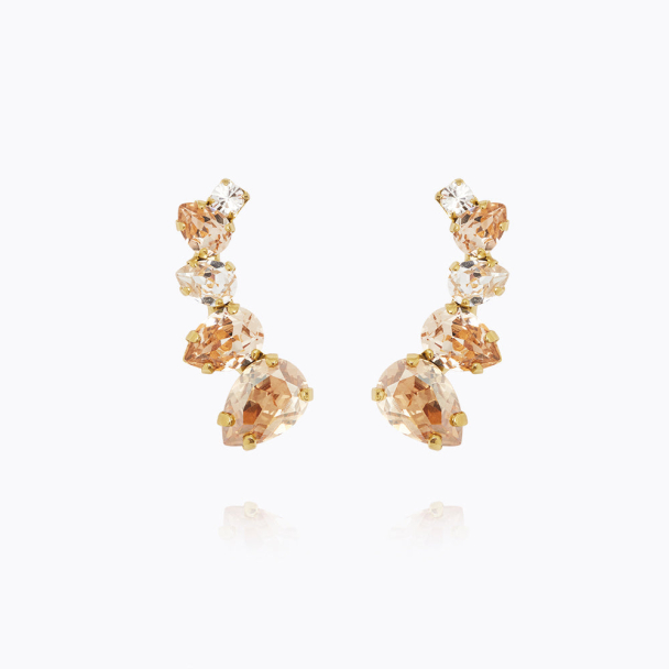 Julie Earrings - Golden Combo  - Image 1