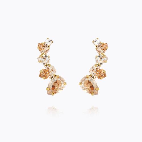 Julie Earrings - Golden Combo 