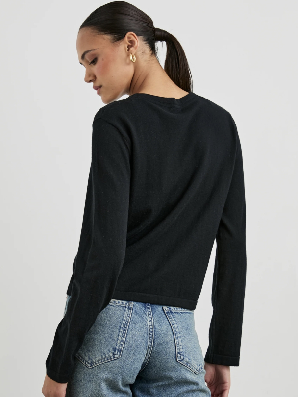 Cotton Cashmere Long Sleeve Tee - Image 2