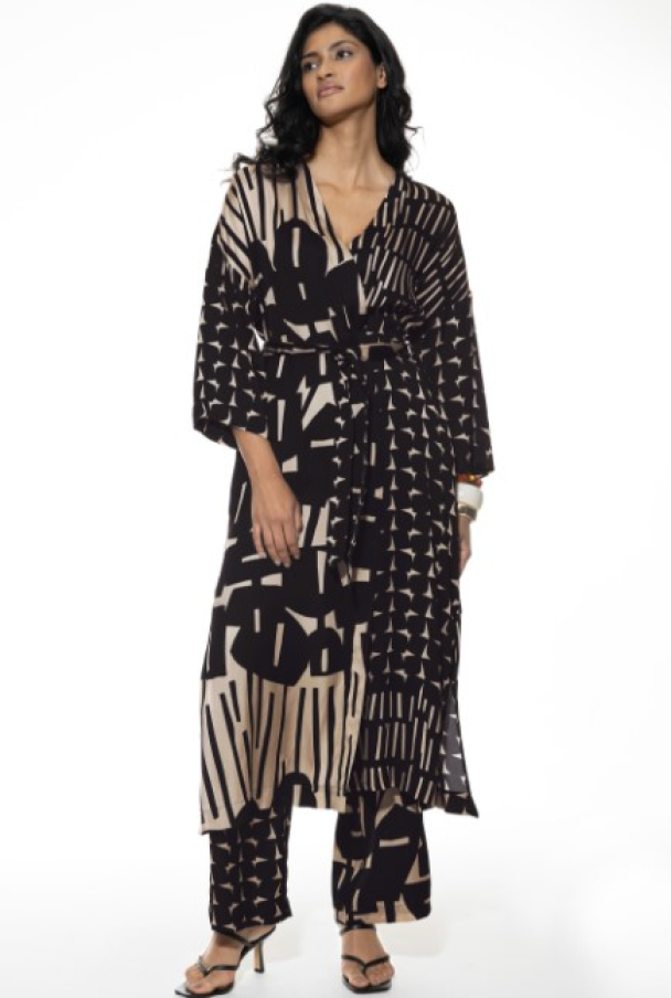 Evening Geometric, Kimono - Image 2