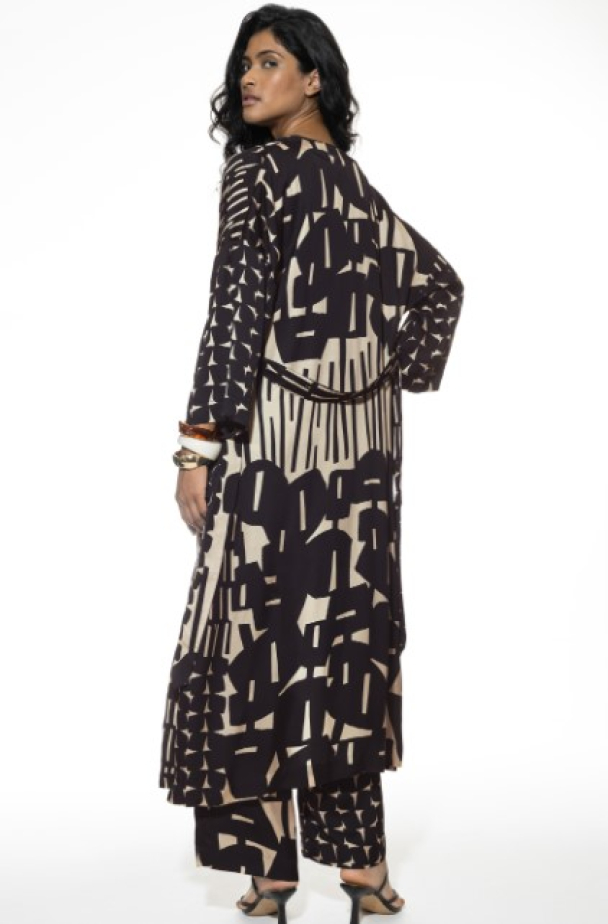 Evening Geometric, Kimono - Image 3