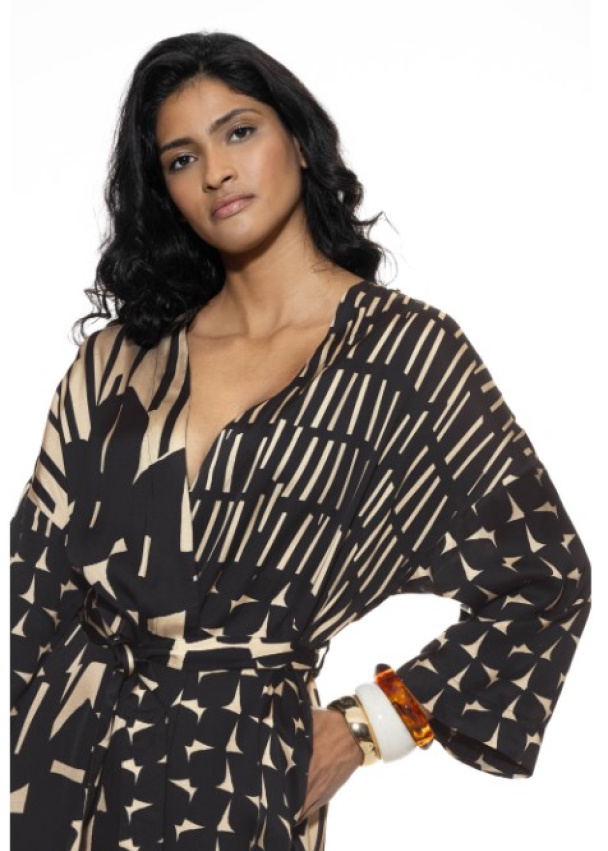 Evening Geometric, Kimono - Image 1