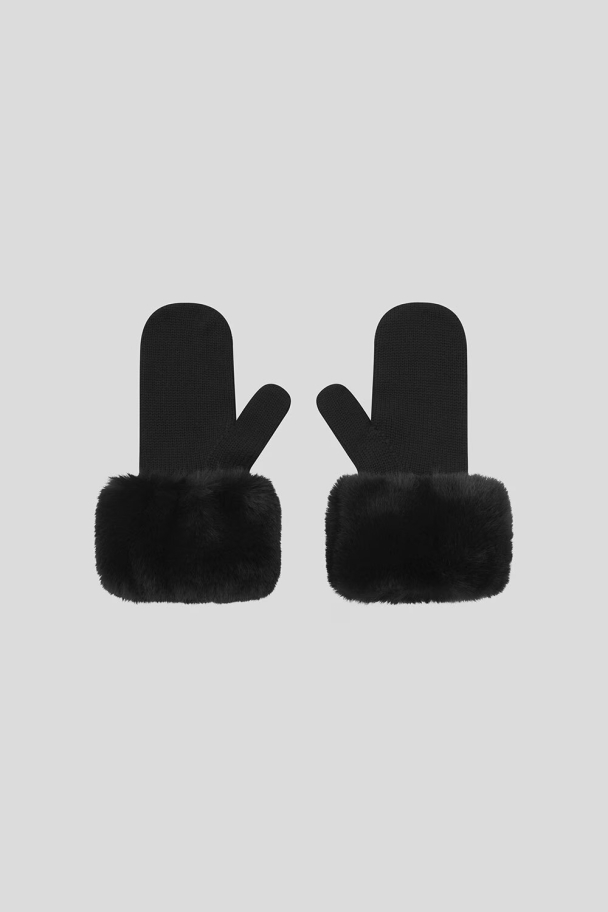 Tignes Mittens - Black  - Image 1