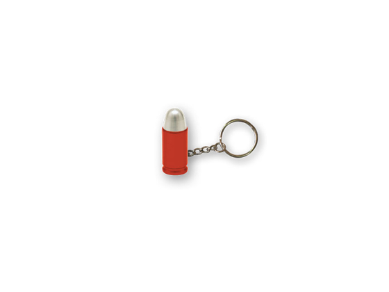 TRIKTOPZ BULLET KEY CHAIN RED