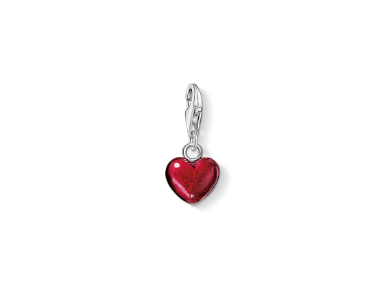 Thomas Sabo - Rødt Hjerte Charm