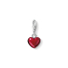 Thomas Sabo - Rødt Hjerte Charm